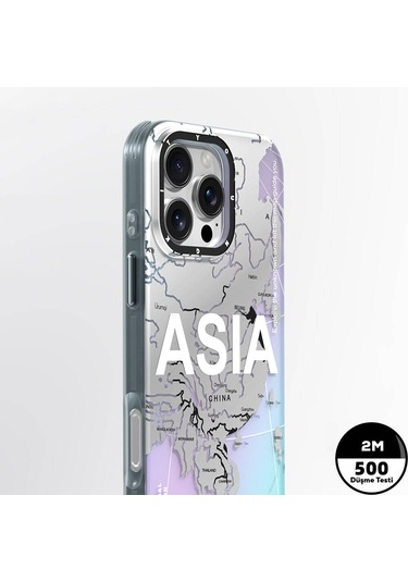 İphone 16 Pro Uyumlu Kılıf Magsafe Şarj Özellikli Youngkit Universal Serisi Kapak Beyaz