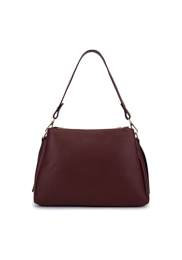 Tamer Tanca Kadın Suni Deri Bordo Kol Çantası 1003 2033 Bn Cnt Sk25-26 Bordo Fltr Bordo
