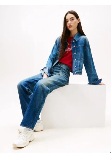 Tommy Hilfiger Kadın Sneaker En0en02810ybı Beyaz