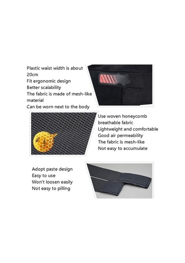 Primepickings Ghost Racing Gr-hy01 Motosiklet Donanım Lokomotif Düşme Önleyici Bel Koruyucu Kırmızı-siyah Diğer