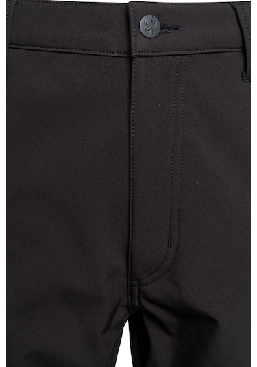 2as Barunas Erkek İnce Softshell Kargo Pantolon Siyah