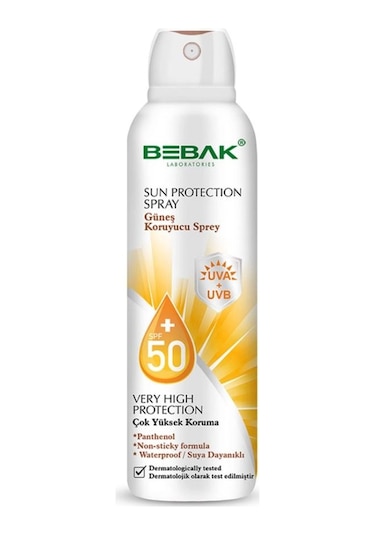 Bebak Güneş Koruyucu Sprey Spf 50+ 150 ML