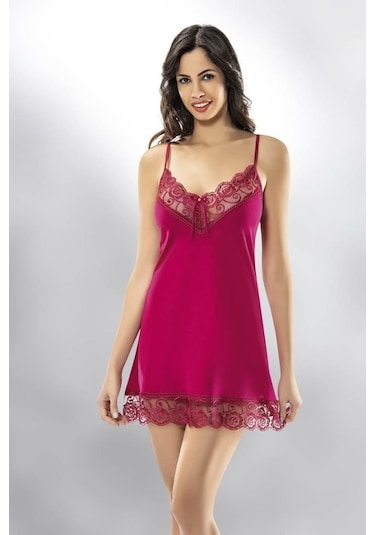 Kota Bayan Dantelli Gecelik Takımı 6204