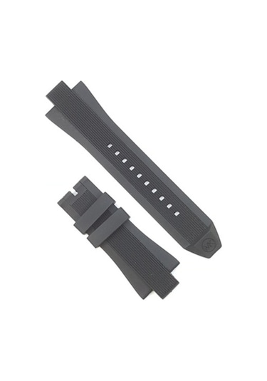 Mıchael Kors Mk-8184 Uyumlu Silikon Saat Kordonu Kayışı Siyah