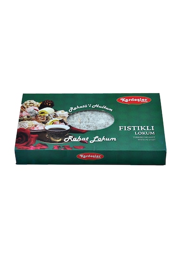 Kardeşler Şekerleme Fıstıklı Hediyelik Lokum 700 G