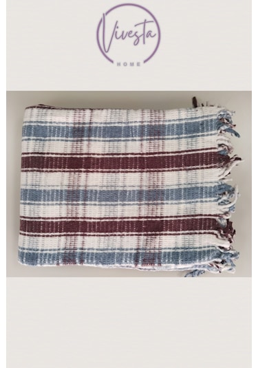 Scotch Battaniye 180 220 Cm Lüks, Yumuşacık Ve Sıcak Tutucu Konfor Battaniyesi Bordo