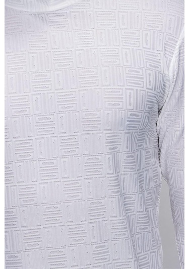 Ts 775 Slim Fit Ekru Basic T-shirt Ekru