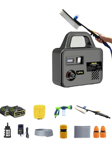 Lityum Pil Yüksek Su Basınçlı Temizleme Makinesi Su Pompası