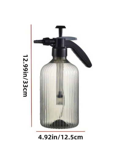 Trendooze Güçlü Su Sütunlu Bahçe Püskürtücü - Kahverengi, Dayanıklı Plastik