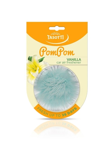 Tasotti Pom Pom (Vanilla) Vanilya Esanslı Ayna Altı Asma Koku