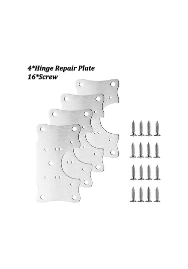 Mutfak Dolabı Tamir Plakası, Çelik Aksesuar İ 4pcs B,2pcs