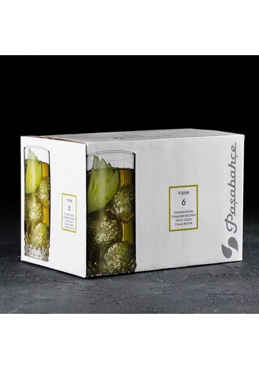 Pasabahce Yüksek Bardağı Seti 290 Ml "valse" Cam, 6 Adet 114945061 Beyaz