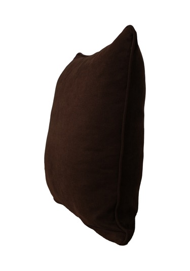 2'li Kadife Dokulu Fitilli Kırlent Kılıfı Acı Kahve-545 Acı Kahve