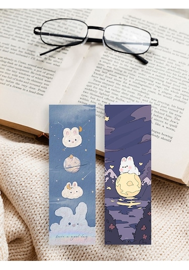 Kwaii Tasarım 10 Adet Kitap Ayraç Seti Pytkayrac159
