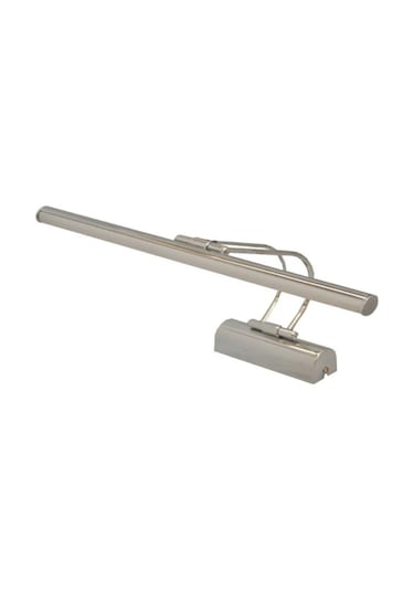 Flüt Kuğu Duvar Üstü Ledli Aplik 50 cm Krom Beyaz ışık Krom