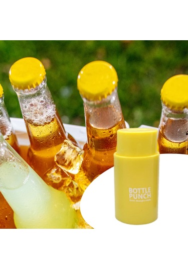 Suntek Piknik Evi İçin Taşınabilir Su Şişesi Kapağı Delme Sarı