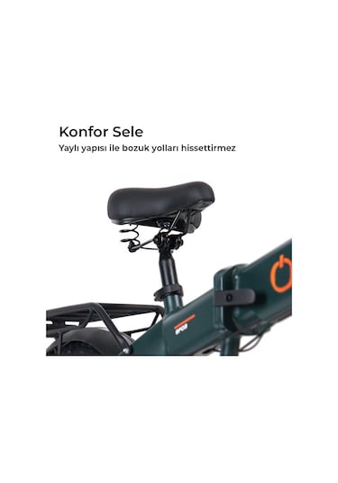 OLA EFD3 Gizli Bataryalı Katlanabilir Elektrikli Bisiklet 20”