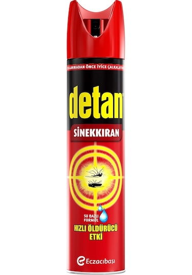 Detan Sinekkıran Su Bazlı 275 ML + Kokusuz Sinekkıran 275 ML