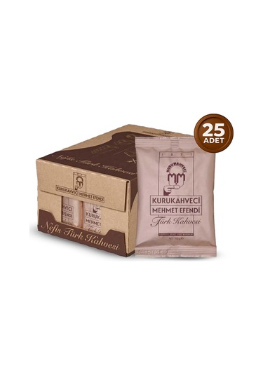 Kurukahveci Türk Kahvesi 100 Gr 25'li Diğer