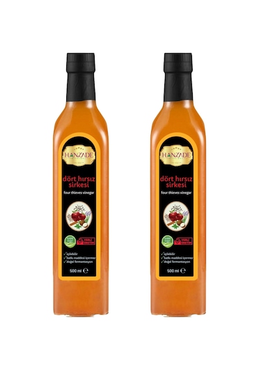 Hanzade Bitkisel Dört Sirkesi 2 x 500 ML