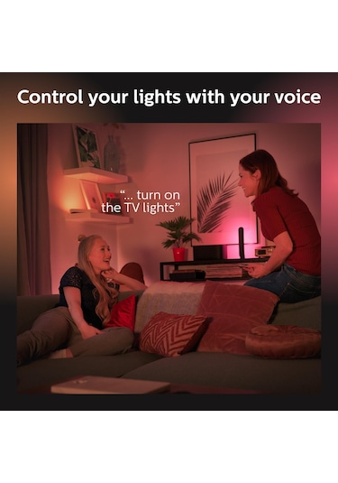 Philips Hue Play 2'li Ekopaket - Siyah
