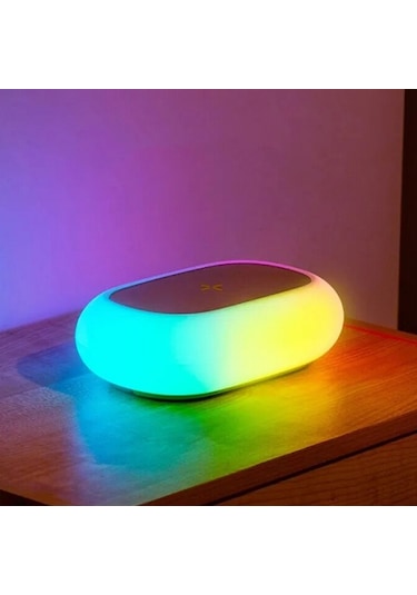 Ally K31 Rgb Gece Lambası & Kablosuz Şarj Cihazı