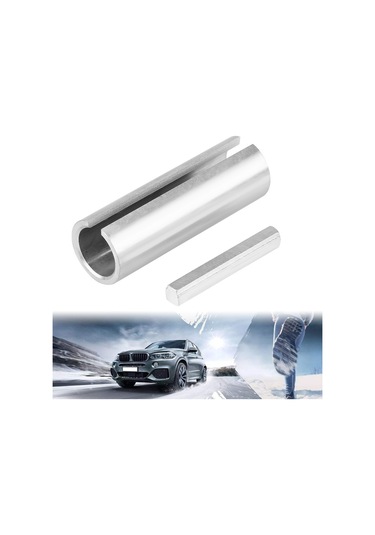 Mufunye Gaz Motoru Krank Mil Kolu Bileşeni - 3/4" İla 1" Çap Adaptörü, Adım Anahtarı İle Çelik, Cnc İşlenmiş, Dayanıklı