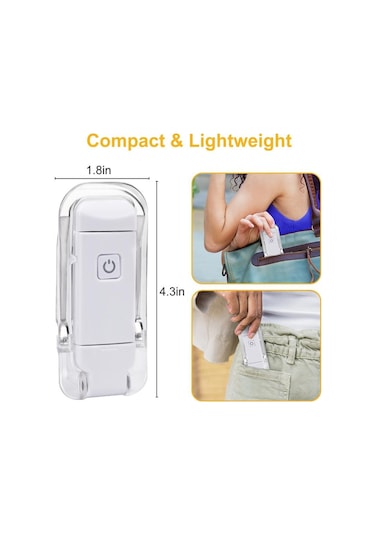 Siyah Led Usb Şarj Edilebilir Kitap Işığı Okuma Işığı Göz Koruması Gece Lambası Taşınabilir Klipsli Masa Işığı Yer Ayracı Okuma Işığı Gece Lambası Siyah