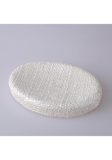 By Selim Natural İnci 5 Parça Polyester Banyo Seti İnci