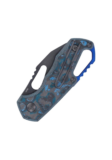 Mkm Isonzo M390 Clip Point Arctic Storm Dark Kamp Çakı Çok Renkli