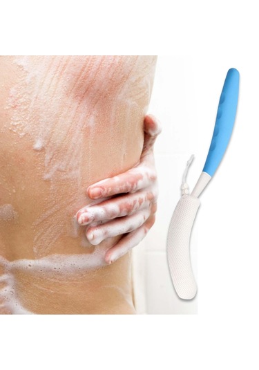 Homyl Yeni Nesil Vücut Fırçası - Kavisli Saplı