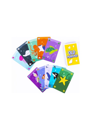 Professor Puzzle - Eşleştirme Kart Oyunu - Old Mermaid