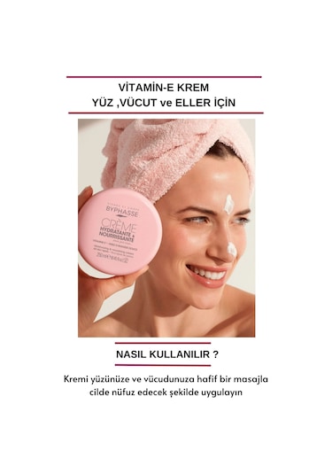 Vitamin-e Nemlendirici Krem Yüz ,vücut Ve Eller Için 250ml