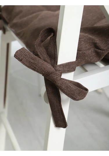 Pufiprofi Sandalye Yastığı Kare 40x40 2'li Set 221239365 Kahverengi