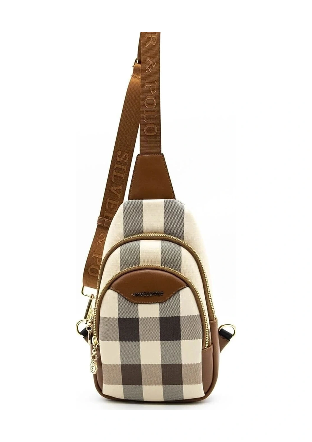 Silver Polo Kadın Bel Çanta 959 Krem