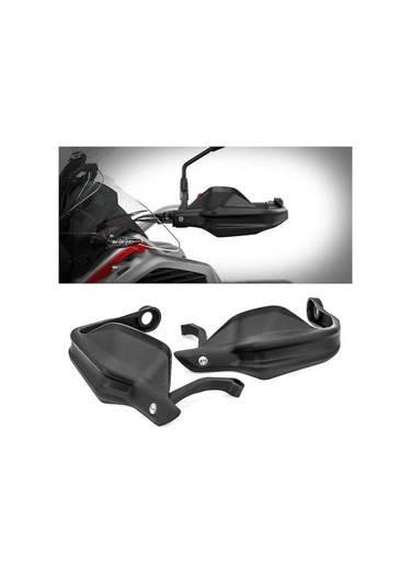 Siyah Motosiklet El Koruyucusu