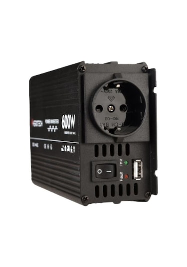 Herotech 600  W Watt 12V Modifiye Sinüs İnverter