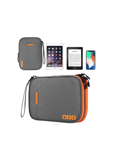 Sones Çok İşlevli Kulaklık Şarj Cihazı Veri Kablosu Saklama Çantası Taşınabilir Güç Paketi, Boyutlar: U, 25 X 18 X 7 Cm Diğer