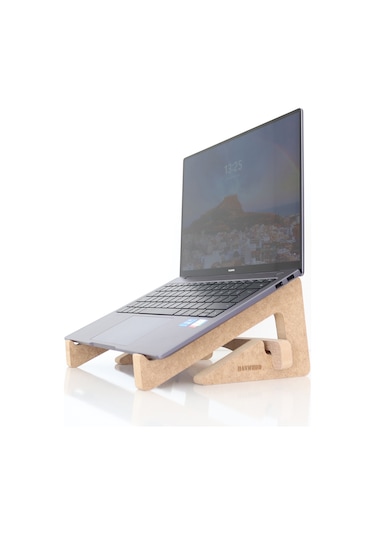 Hanwood Ahşap Laptop Standı - Laptop Yükseltici - Wls6