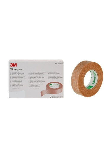 3m Micropore 1533-0 Ten Rengi Flaster 24 Adet