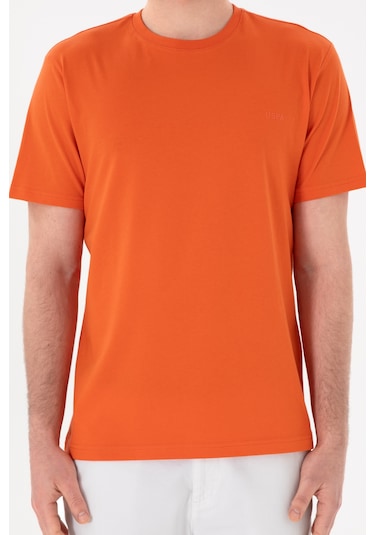 U.S. Polo Assn. Erkek Regular Fit Bisiklet Yaka Nar Çiçeği Basic Tişört 50305928-VR039 U.S. Polo Assn. Erkek Regular Fit Bisiklet Yaka Nar Çiçeği Basic Tişört 50305928-VR039