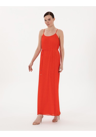 Pierre Cardin Kadın Kırmızı Elbise Dokuma 50301053-vr030 Kırmızı