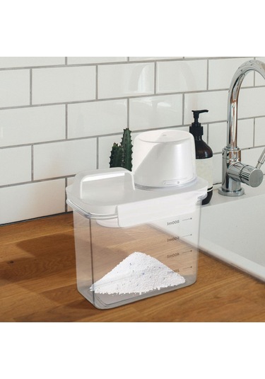 Suntek Çamaşır Tozu Konteynerleri Tuvalet Için Berrak 1100ml 1100ml Diğer