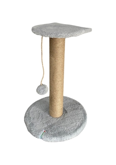 Reyo Pet Stepli Kedi Tırmalama Tahtası Gri