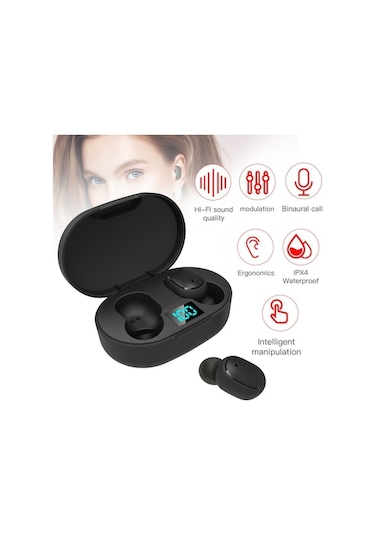 280 Ma Şarj Kutulu Kulaklık, Hıfı Yüksek Ses Kalitesi - Çok Renkli