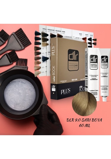 DLR Color Saç Boyası 9.0 60 ML
