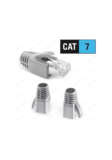 Rj45 Cat6/cat6a/cat7 Gerilim  Boot Koruma Kılıfı 10 Adet