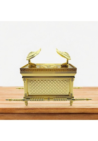 Suntek Magideal Ahit Sandığı Tahsil Metal El Sanatları Dini 16x6.5x10.5cm