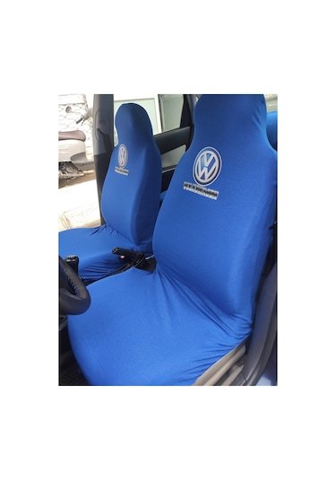 Volkswagen Mavi Oto Atlet Servis Kılıfı 4 Parça Ser-0027