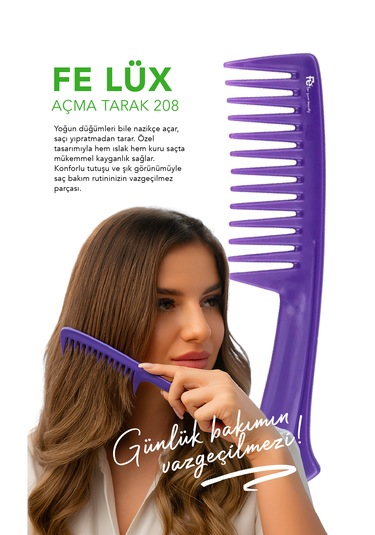 Saç Fırçası Ve Tarak Seti + Keratin Saç Sütü Hediye Saç Fırçası Ve Tarak Seti